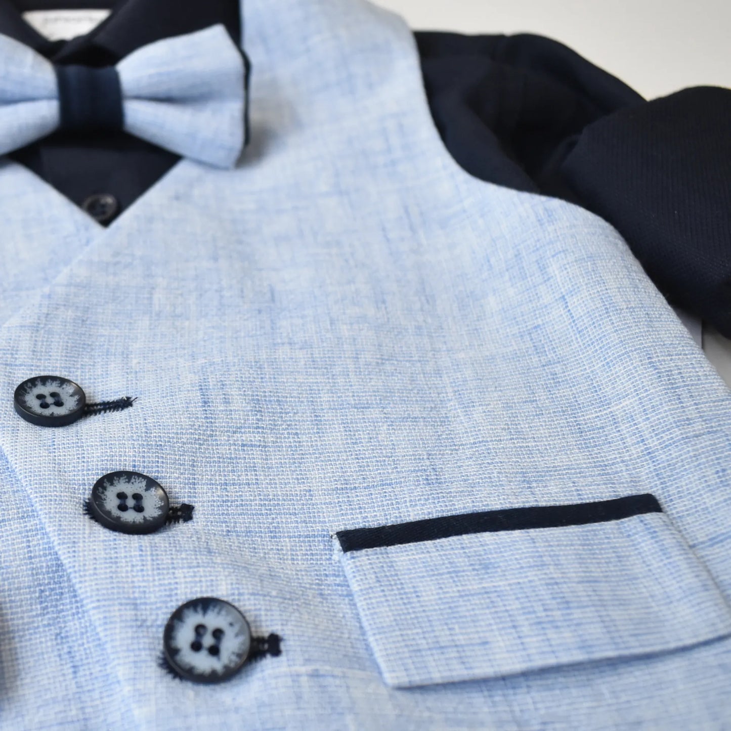 Ocean Gent Formal Vest Set - Velora Luxury Fashion