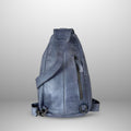 Off The Shoulder Leather Chest Backpack - Velora Luxury Fashion