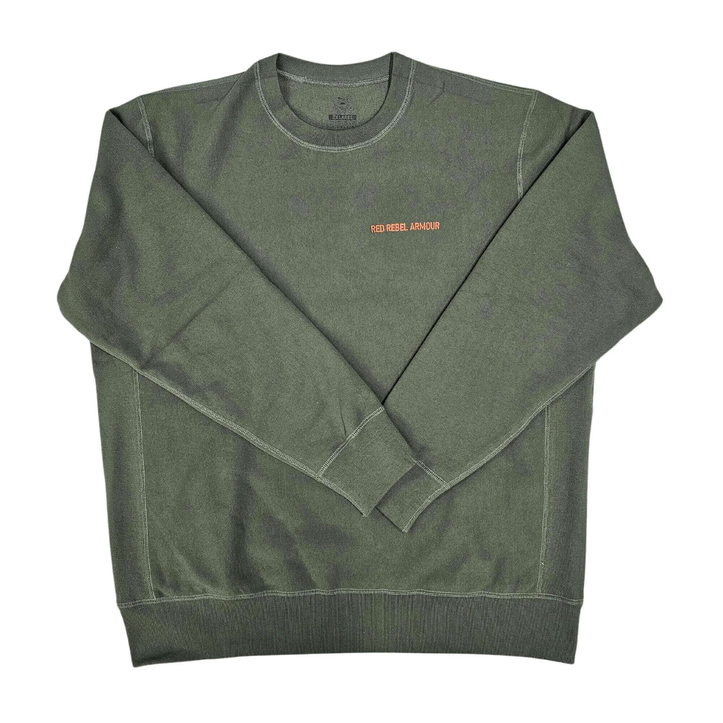 Oka Green Classic Crewneck - Velora Luxury Fashion