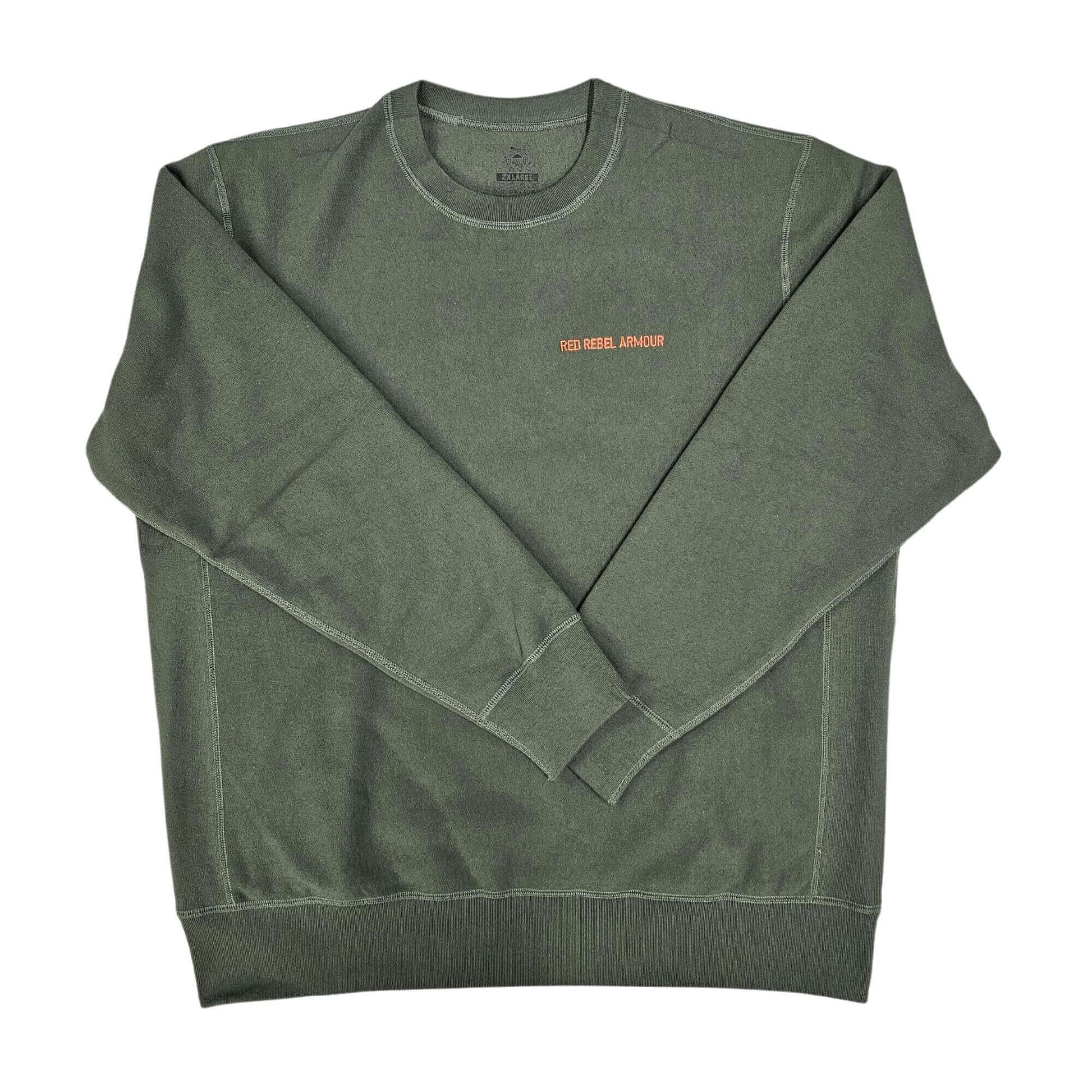 Oka Green Classic Crewneck - Velora Luxury Fashion