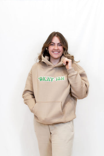 Okay-ish Hoodie - All the Feels Collection - Velora Luxury Fashion