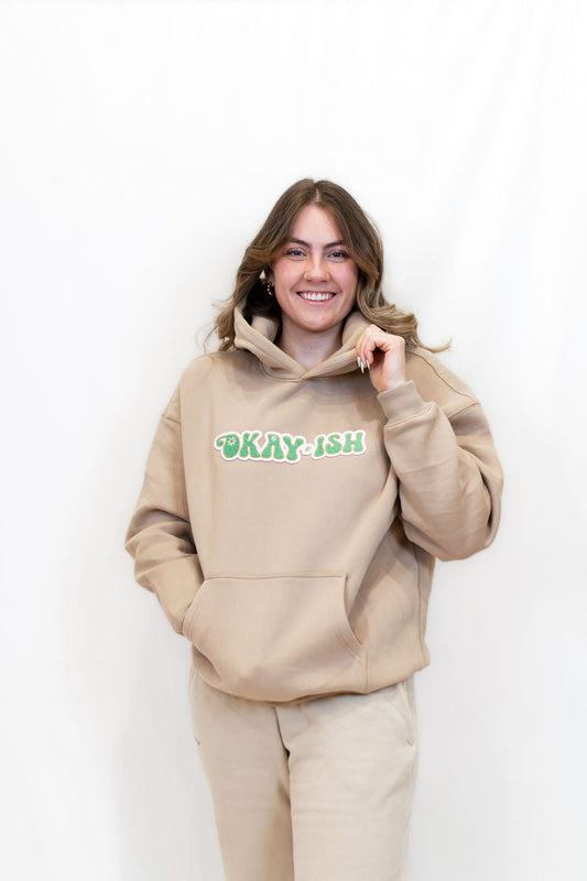Okay-ish Hoodie - All the Feels Collection - Velora Luxury Fashion