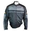 Open Road Men's Armored Textile Motorcycle Jacket - Velora Luxury Fashion
