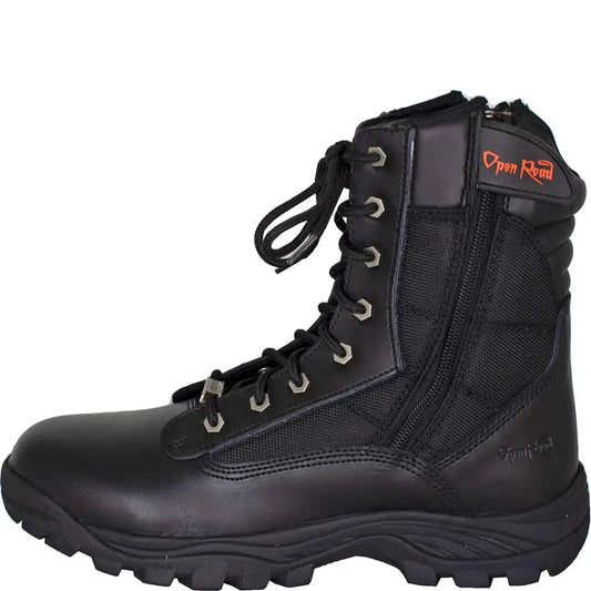 Open Road Men's Swat Motorcycle Boots - Velora Luxury Fashion