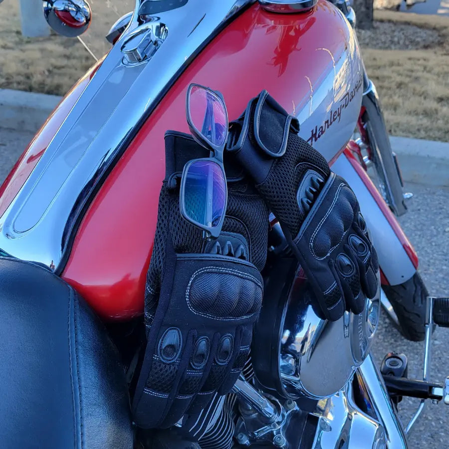 Open Road Men's Armored Tank Gloves Boutique of Leathers/Open Road