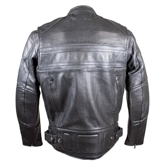Open Road Men's Leather Armored Riding Jacket Boutique of Leathers/Open Road