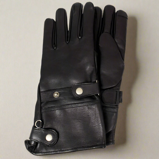 Open Road Men's Leather Gauntlet Riding Gloves Boutique of Leathers/Open Road