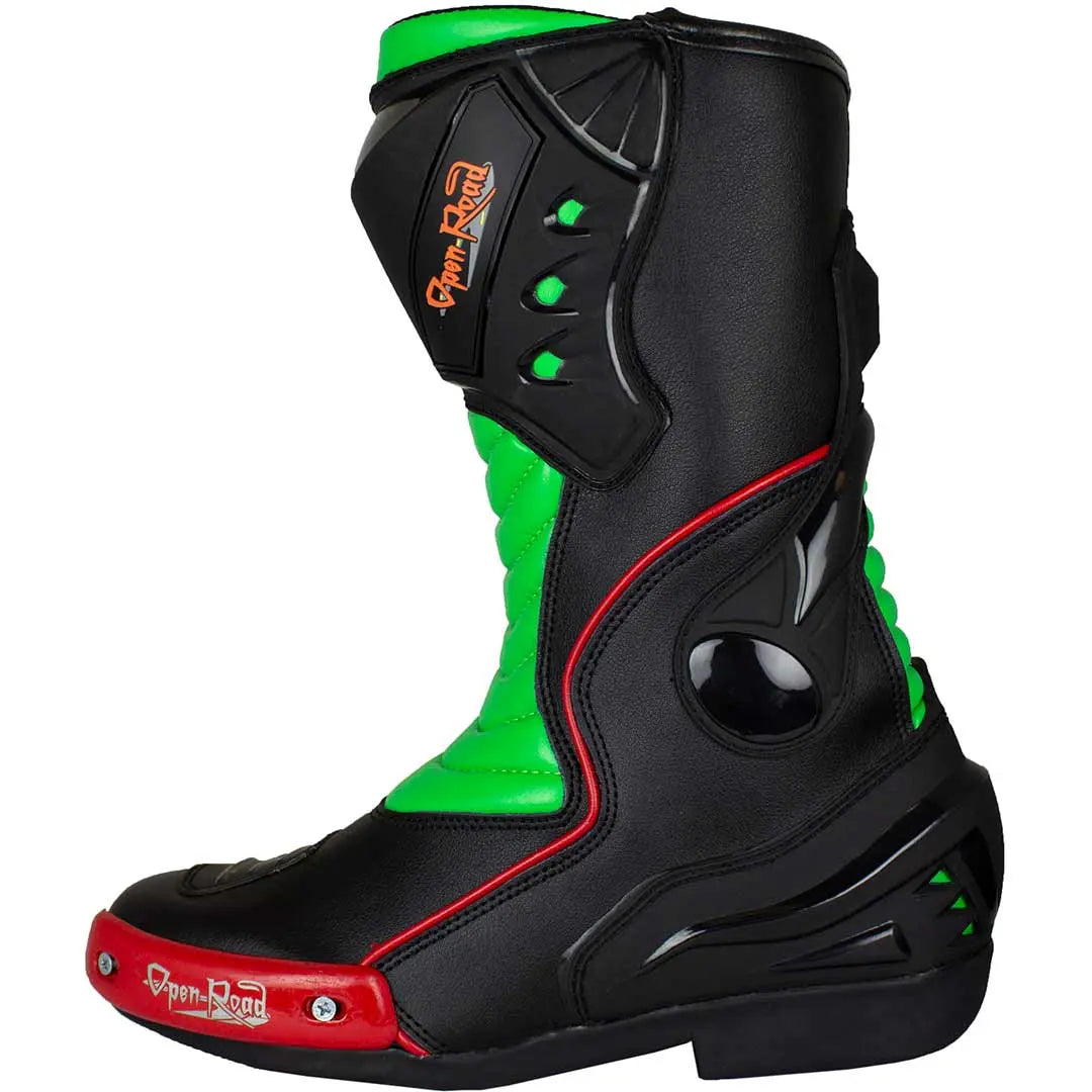 Open Road Men's Racing Boots Boutique of Leathers/Open Road