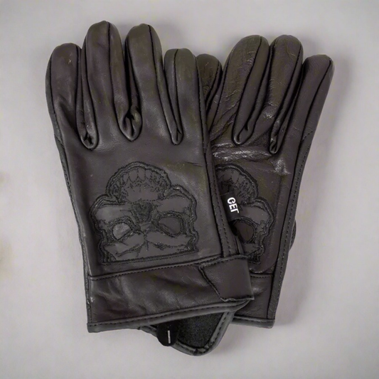 BOL/Open Road Men's Reflective Skull Gloves Boutique of Leathers/Open Road