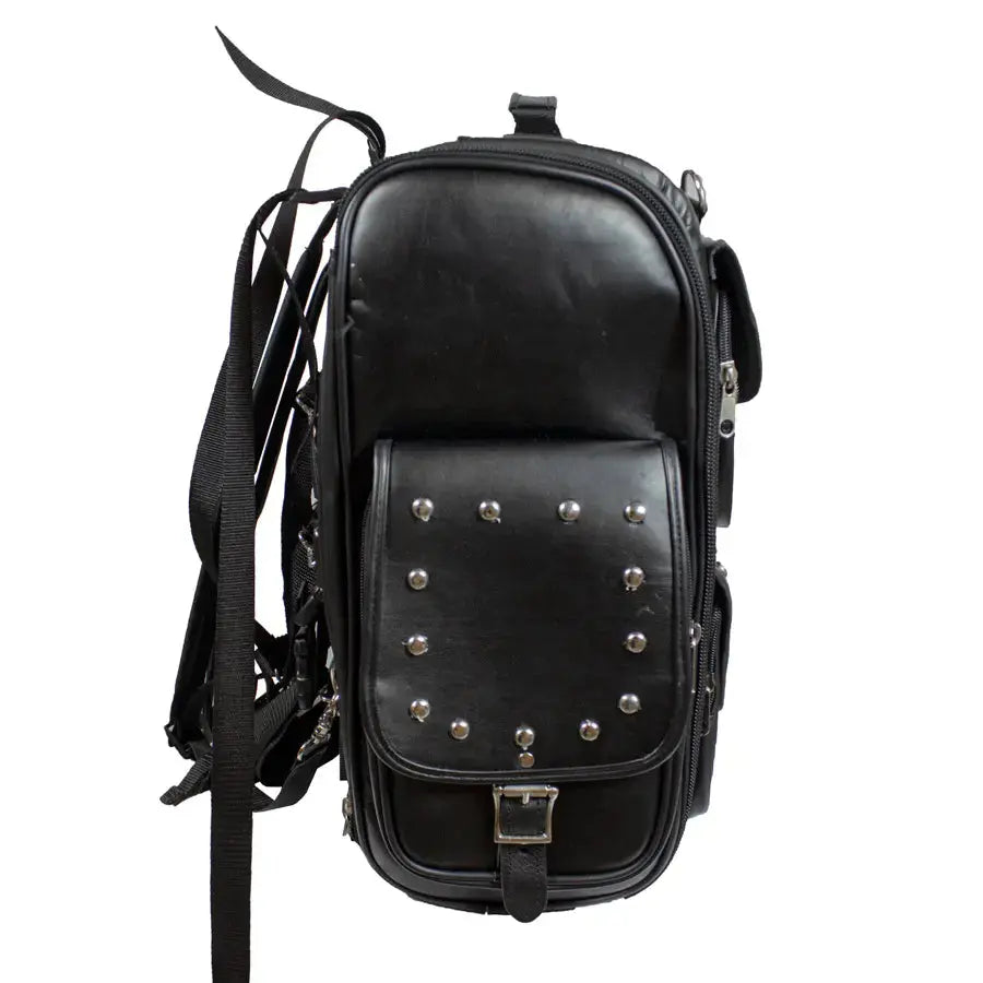 Open Road Stud Accent Shelf Touring Bag - Velora Luxury Fashion