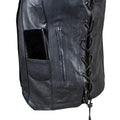 Open Road Women's Leather Vest - Velora Luxury Fashion