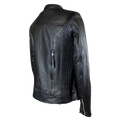 Open Road Women's Racer Leather Motorcycle Jacket - Velora Luxury Fashion