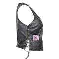 Open Road Women's Stud Accent Leather Vest - Velora Luxury Fashion