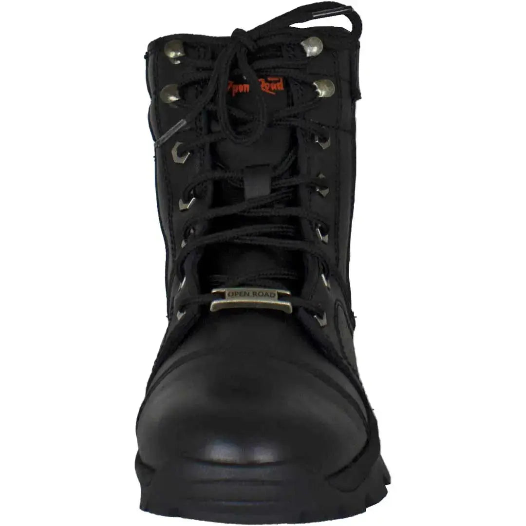 Open Road Women's Swat Motorcycle Boots - Velora Luxury Fashion