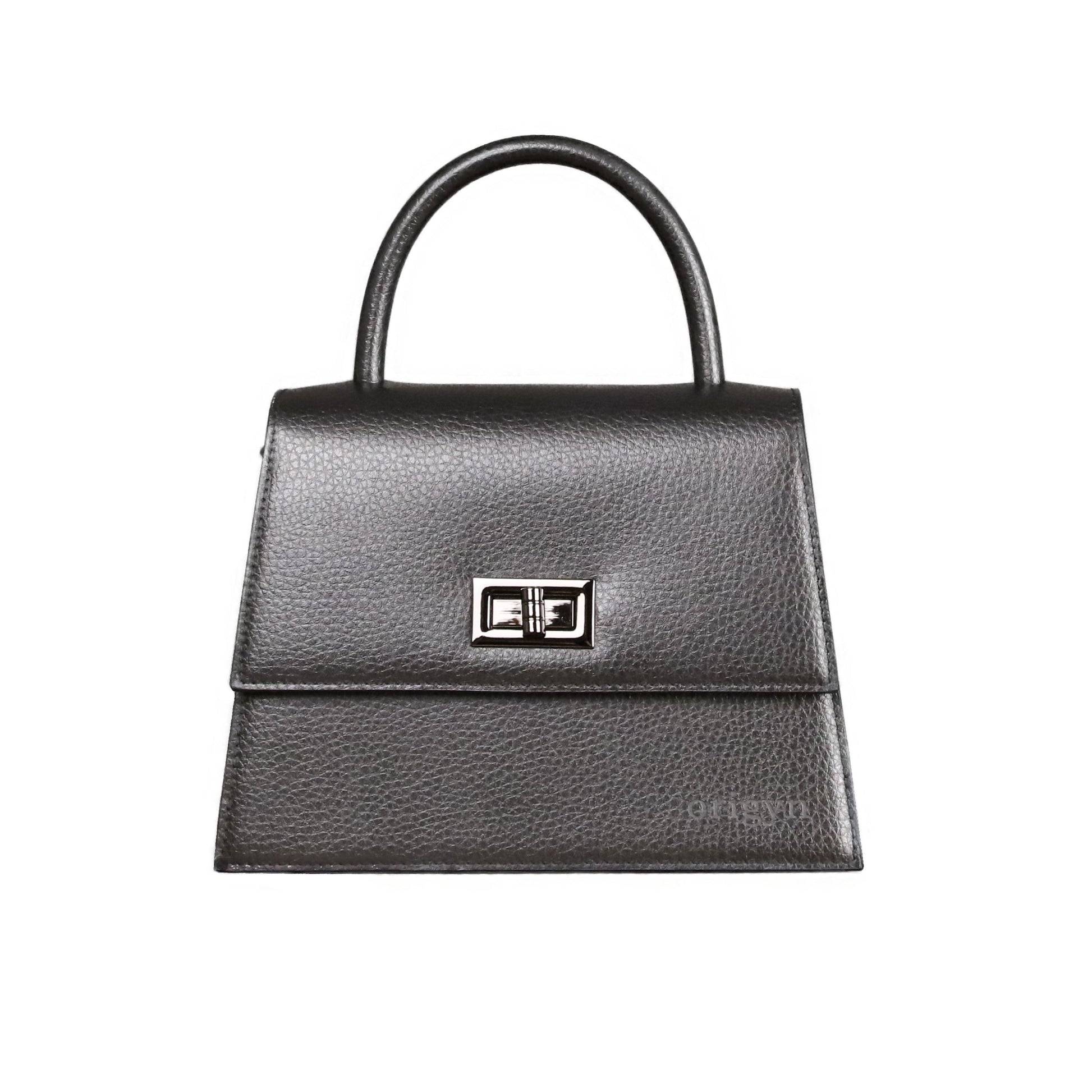 Origyn 03 - Plant-Based Vegan Leather Kelly Bag - Made with Plastic-Free MIRUM® - Velora Luxury Fashion