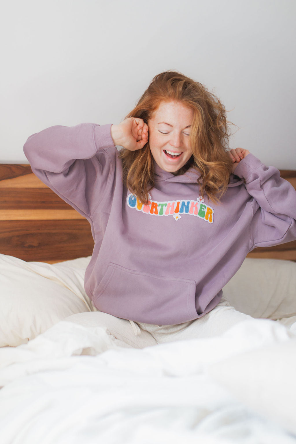 Overthinker Hoodie - All the Feels Collection - Velora Luxury Fashion