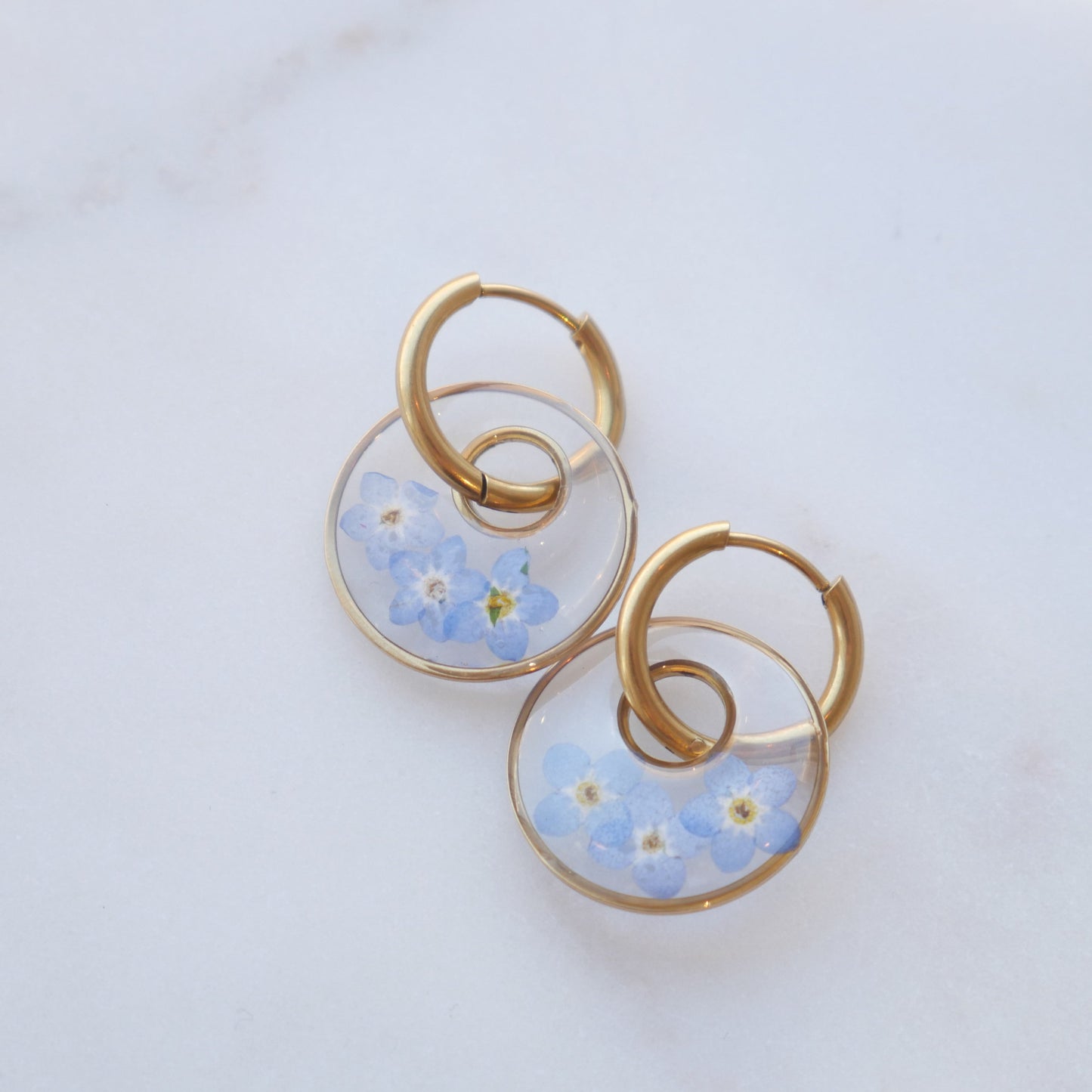 Boucles d'oreilles Dona - Myosotis - Velora