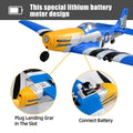 P51D Mustang EPP Warbird RC Glider - Durable, Beginner-Friendly - Velora Luxury Fashion