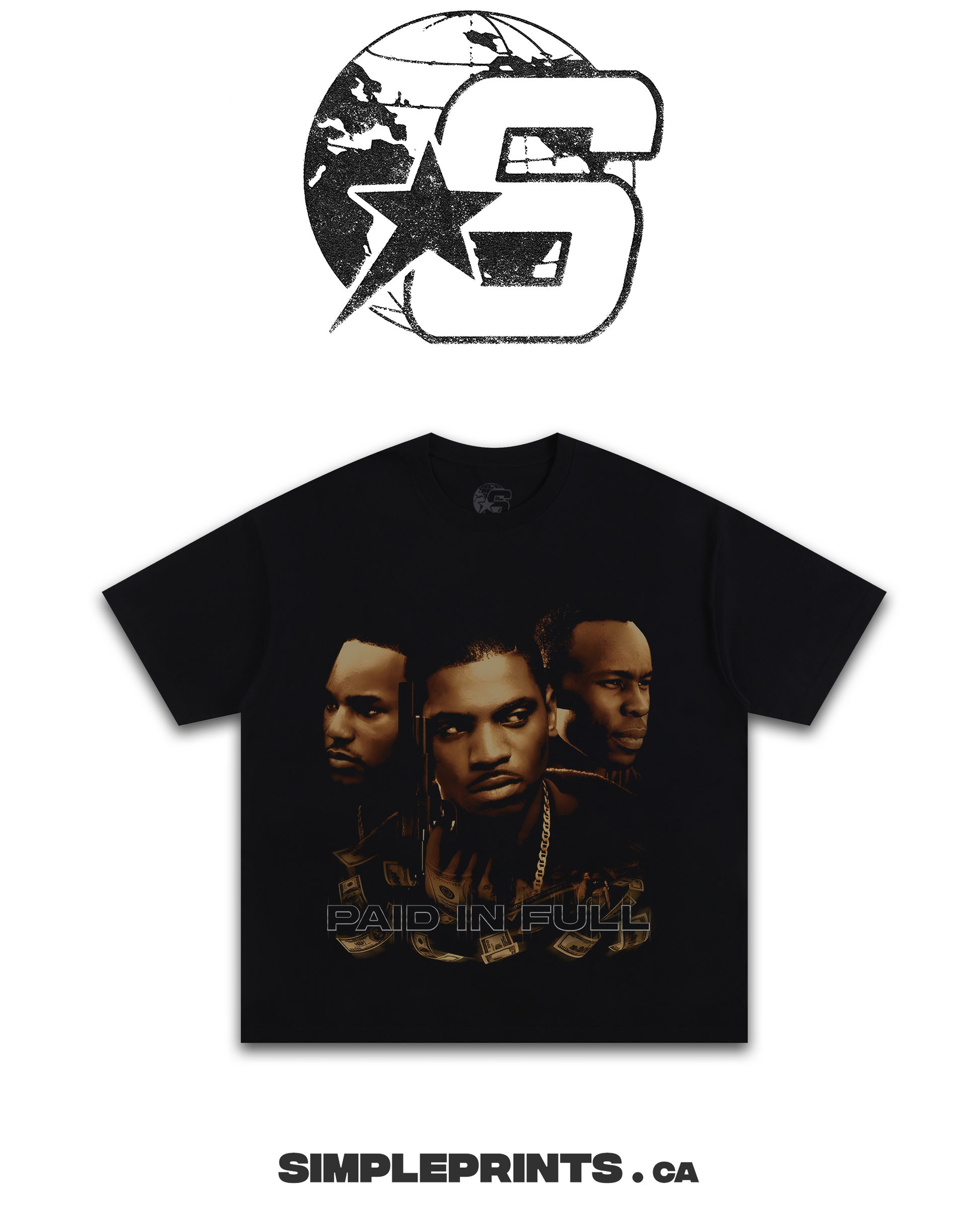 PAID IN FULL Graphic T-Shirt - Velora Luxury Fashion