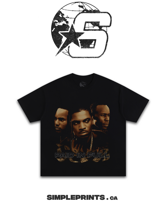 PAID IN FULL Graphic T-Shirt - Velora Luxury Fashion