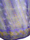 PCH6406 Very Sheer Chiffon Avatar Pure Silk Boxy Top - Velora Luxury Fashion