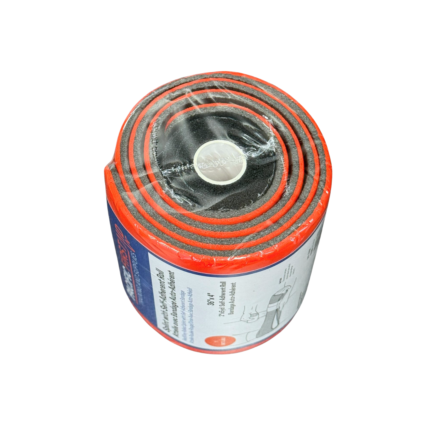 Splint with Adherent Wrap 36" x 4" - Velora