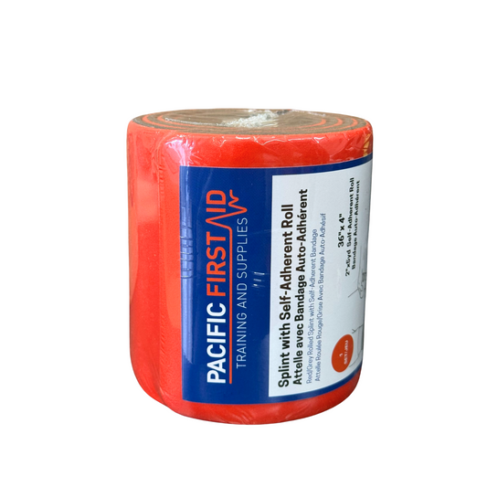 Splint with Adherent Wrap 36" x 4" - Velora