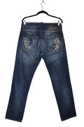 PHILIPP PLEIN Women Straight-Legged Jeans Regular fit in Blue - 32 - Velora Luxury Fashion