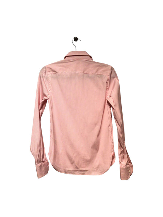 PINK Regular fit Button-down Top in Pink - 8 - Velora