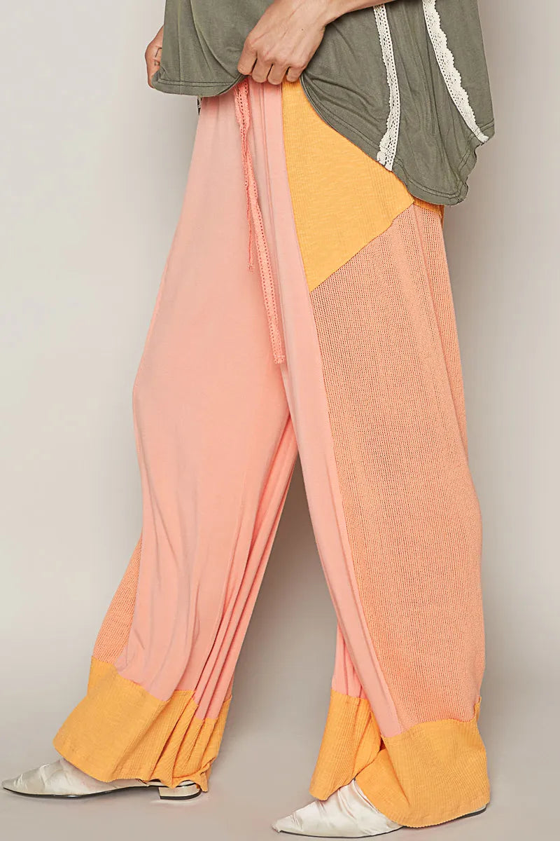 POL Drawstring Wide Leg Pants - Velora Luxury Fashion