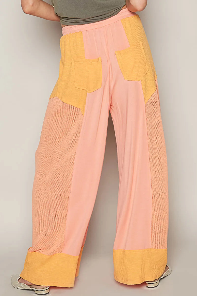 POL Drawstring Wide Leg Pants - Velora Luxury Fashion