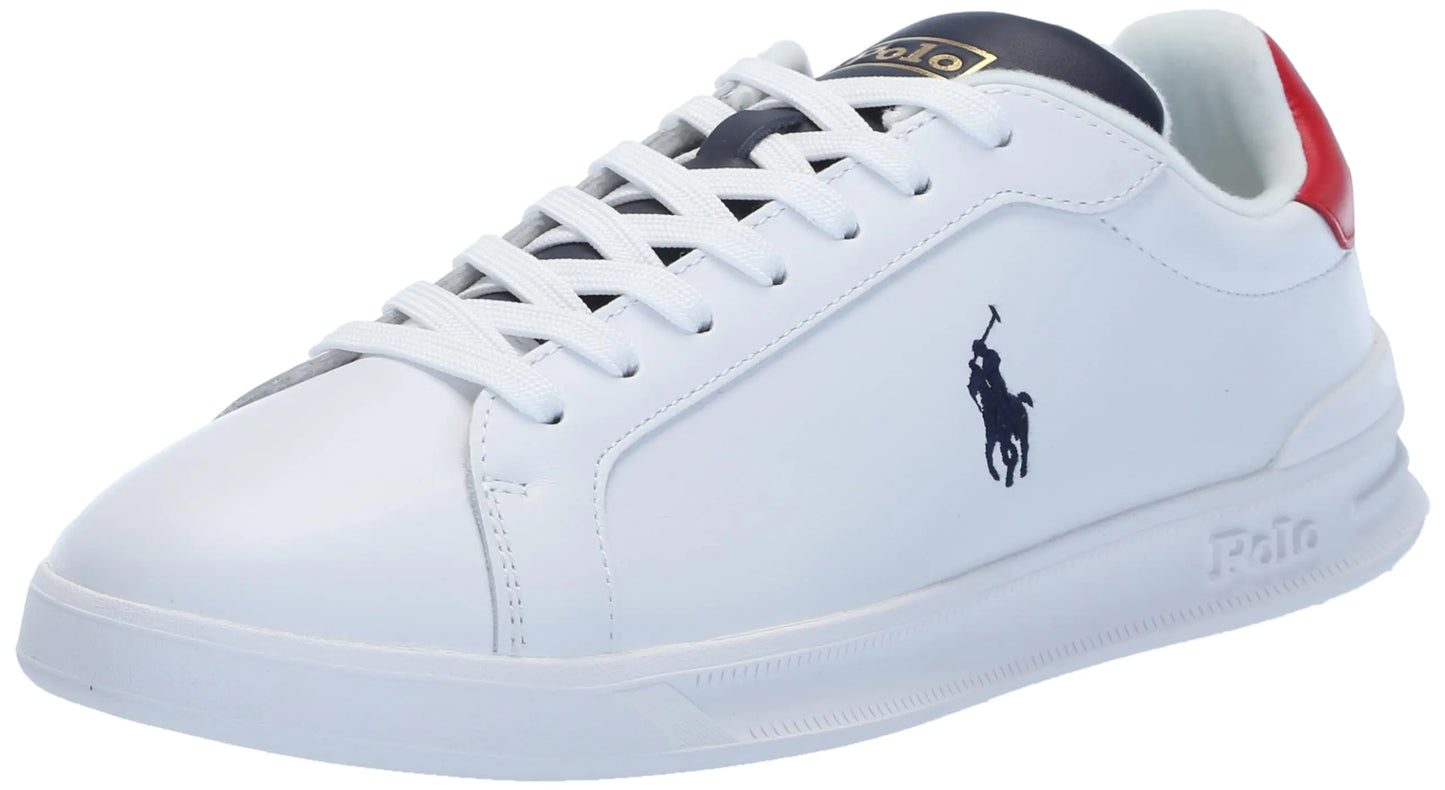 POLO RALPH LAUREN HRT CT II White/Red/Blue 9 D (M) - Velora Luxury Fashion