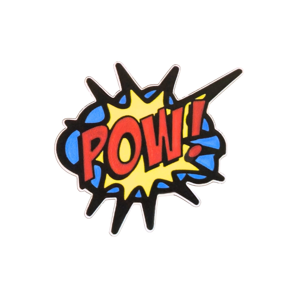 POW! Vintage Comic Action | Vinyl Sticker - Velora