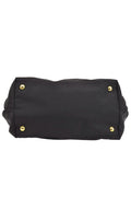 PRADA Tessuto Fiocco Ribbon Nylon Leather Hand Tote Bag Black 7620K - Velora Luxury Fashion