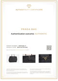 PRADA Tessuto Fiocco Ribbon Nylon Leather Hand Tote Bag Black 7620K - Velora Luxury Fashion