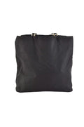 PRADA Vintage Nylon Tessuto Leather Shoulder Bag Purse Black 9107K - Velora Luxury Fashion