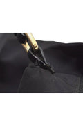 PRADA Vintage Nylon Tessuto Leather Shoulder Bag Purse Black 9107K - Velora Luxury Fashion