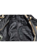 PRADA Vintage Nylon Tessuto Leather Shoulder Bag Purse Black 9107K - Velora Luxury Fashion