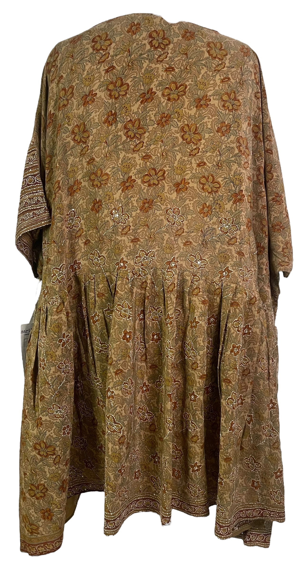 PRC3781 Avatar Pure Silk Boxy Babydoll Dress - Velora Luxury Fashion