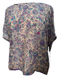 PRC5915 Avatar Pure Silk Boxy Top - Velora Luxury Fashion