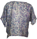 PRC5915 Avatar Pure Silk Boxy Top - Velora Luxury Fashion
