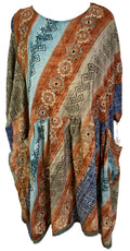 PRC5941 Avatar Pure Silk Boxy Babydoll Dress - Velora Luxury Fashion