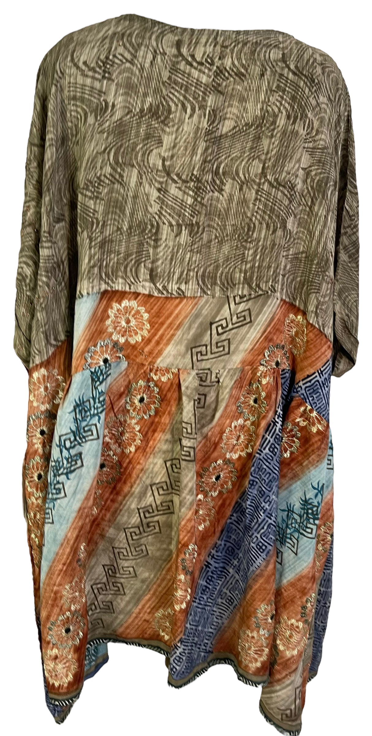 PRC5941 Avatar Pure Silk Boxy Babydoll Dress - Velora Luxury Fashion