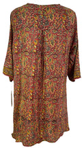 PRC6049 Avatar Pure Silk Self Pocket Tunic Dress - Velora Luxury Fashion