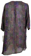 PRC6061 Avatar Pure Silk Self Pocket Tunic Dress - Velora Luxury Fashion