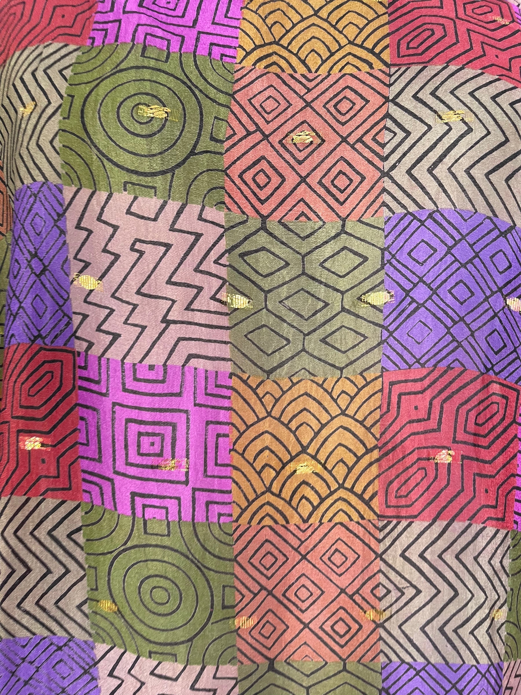 PRC6061 Avatar Pure Silk Self Pocket Tunic Dress - Velora Luxury Fashion