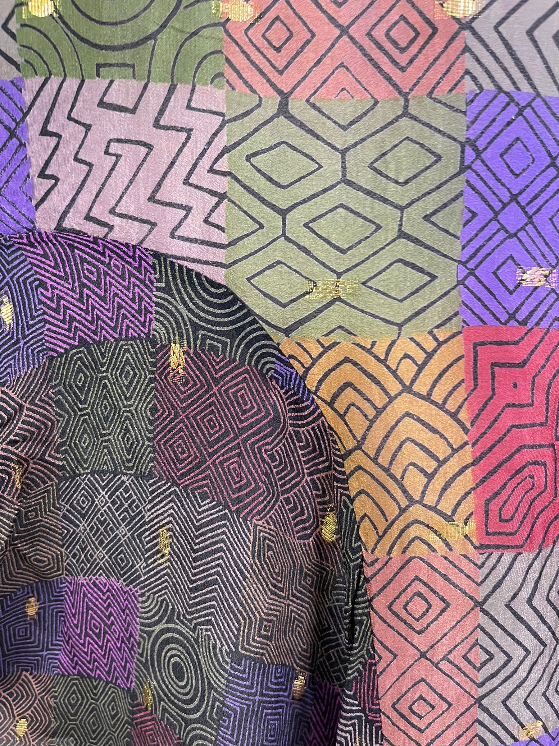 PRC6061 Avatar Pure Silk Self Pocket Tunic Dress - Velora Luxury Fashion