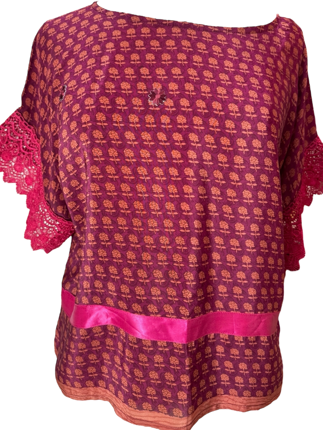 PRC6159 Avatar Pure Silk Boxy Top - Velora Luxury Fashion