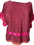 PRC6159 Avatar Pure Silk Boxy Top - Velora Luxury Fashion