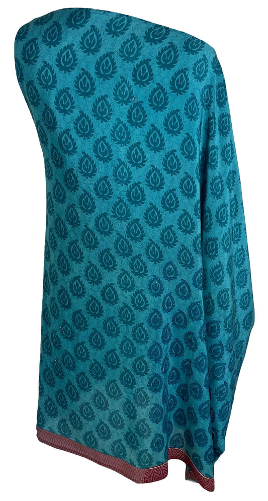 PRC6400 Avatar Pure Silk One Shoulder Dress - Velora Luxury Fashion